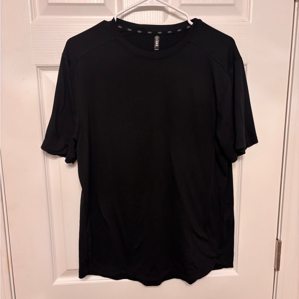 Legend Men's Black Performance Short-Sleeve Shirt